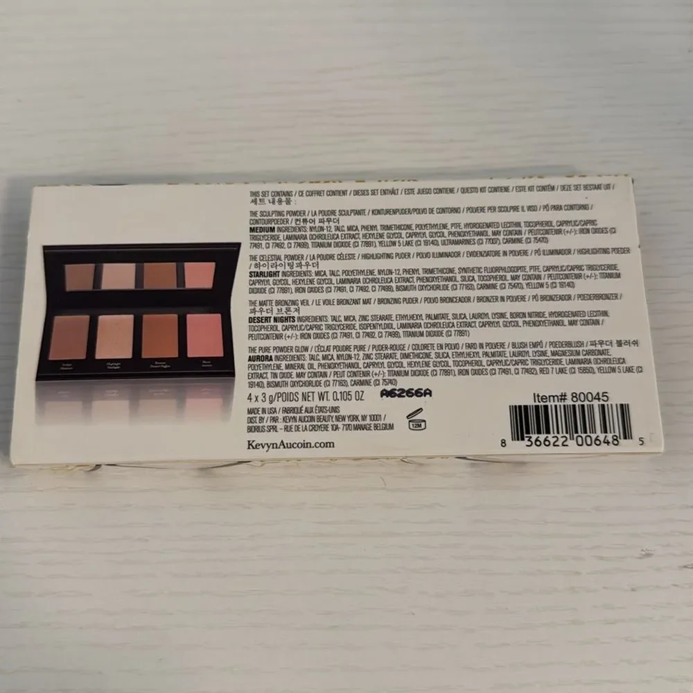 Kevyn Aucoin The Contour Palette 4 in 1 Face Essentials New Makeup Sephora